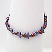DKC ~ Red Jasper & Hematite Star Bracelet