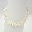 DKC ~ Rose Quartz Chip & Peach Pearl Bracelet