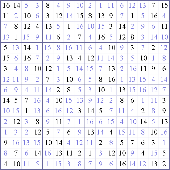 Sudoku Weekly - crazy Puzzle