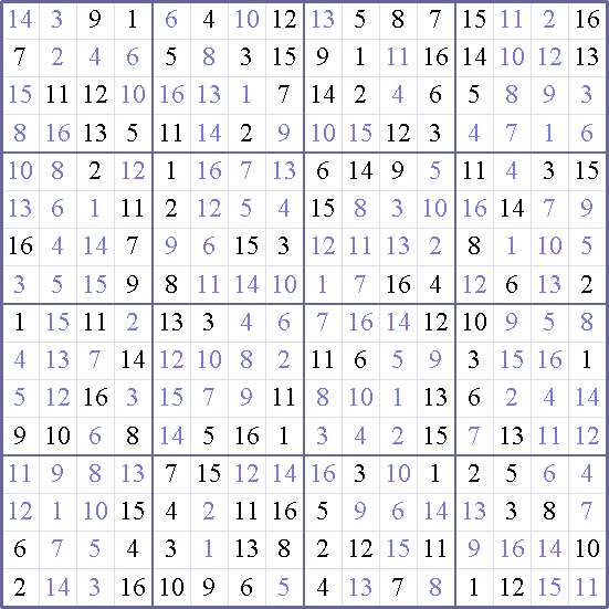 Sudoku Weekly - crazy Puzzle