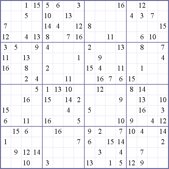 Sudoku Weekly - crazy Puzzle