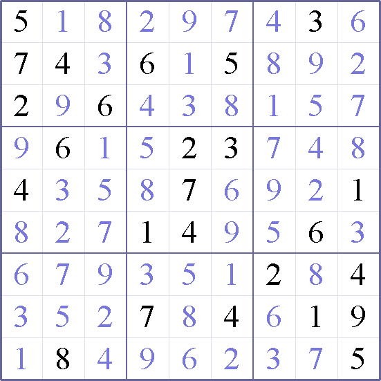 Sudoku Weekly - crazy Puzzle