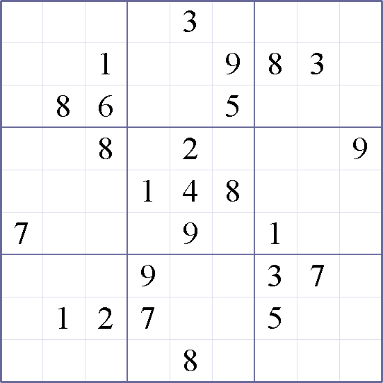 Sudoku Weekly - crazy Puzzle