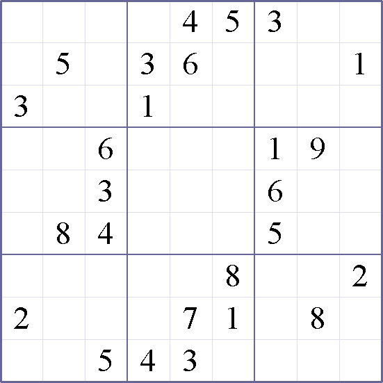 Sudoku Weekly - crazy Puzzle