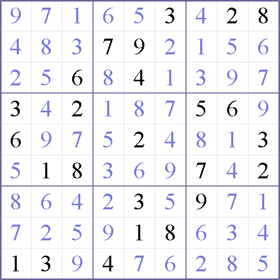 Sudoku Weekly - crazy Puzzle