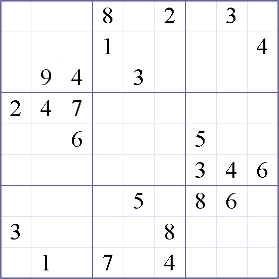 Sudoku Weekly - crazy Puzzle