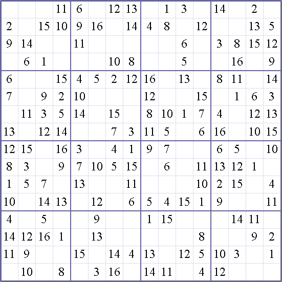 sudoku games