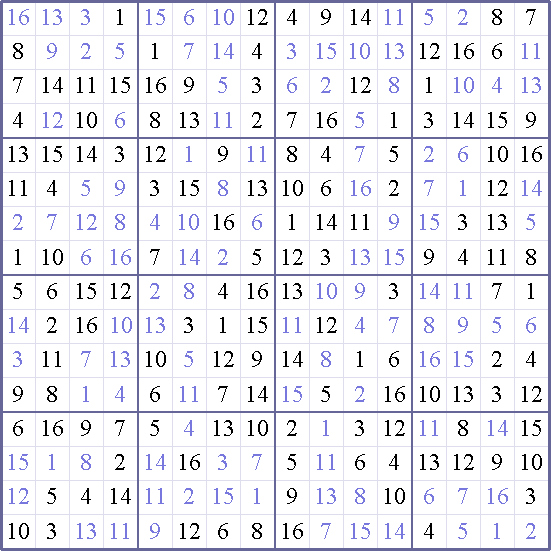 Sudoku Weekly - easy Puzzle