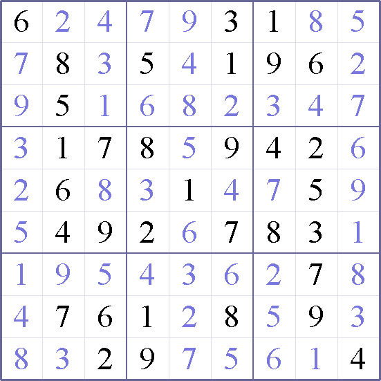 Sudoku Weekly Free Online Printable Sudoku Games! 9x9 easy Solution