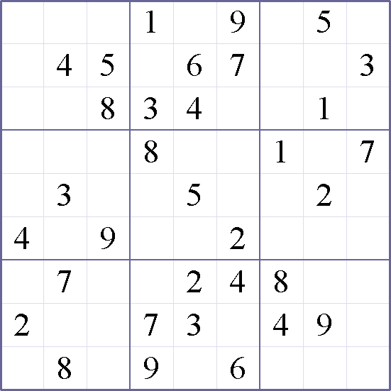 Sudoku Weekly - easy Puzzle