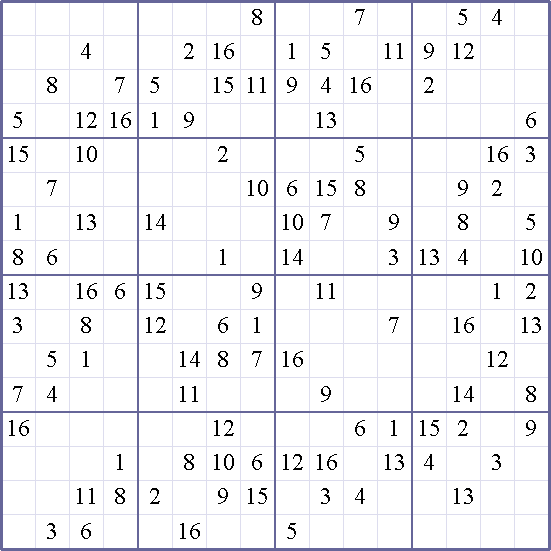 free large printable 16x16 sudoku puzzles