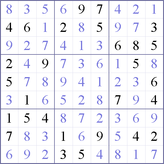 Sudoku Weekly - hard Puzzle