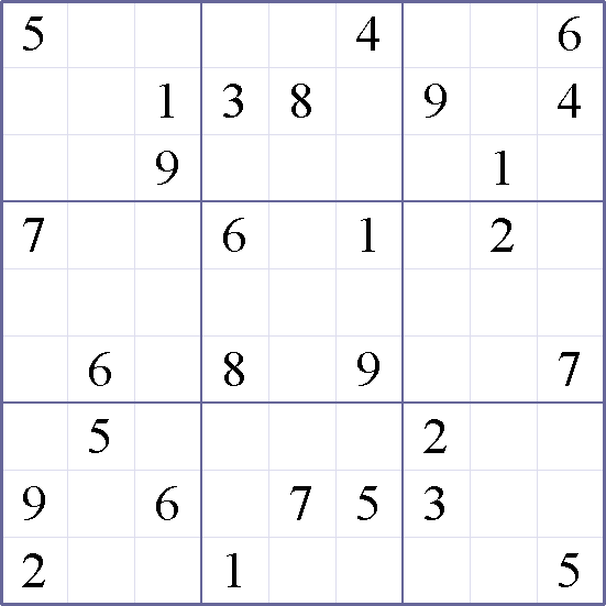 Sudoku Weekly - hard Puzzle