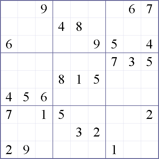 Sudoku Weekly - hard Puzzle